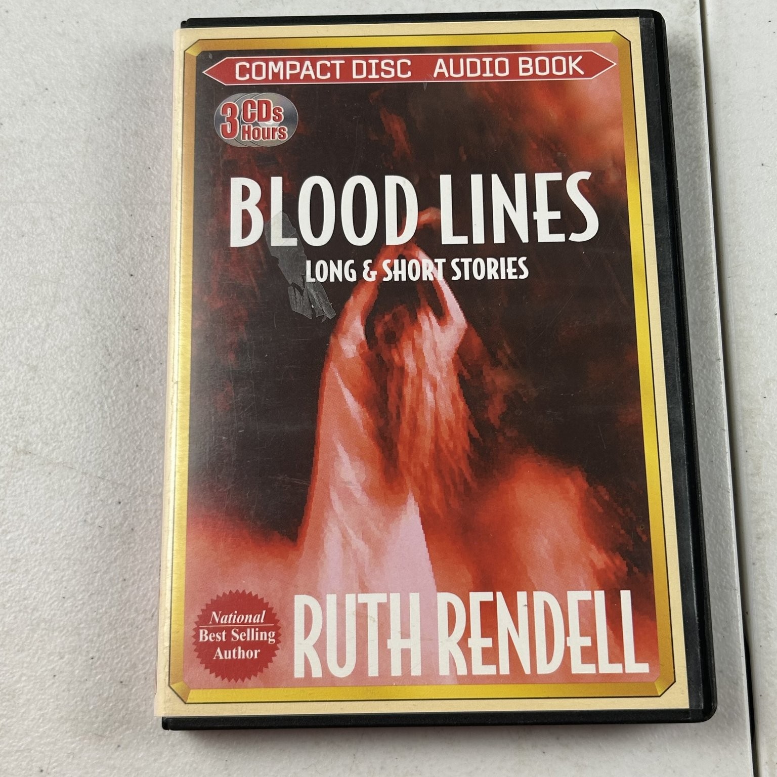 Blood Lines Long & Short Stories by Ruth Rendell Audiobook CDs Abridged 3 Discs