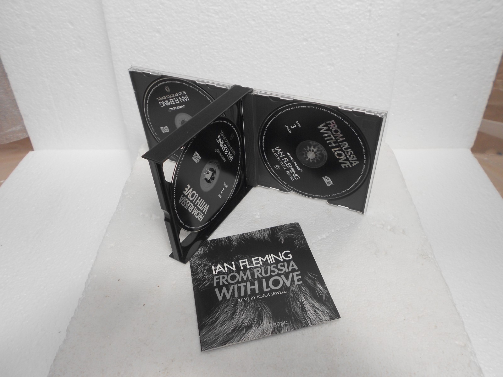 From Russia With Love ~ Ian Fleming ~ 3 CD’S ~ Penguin Audio Book