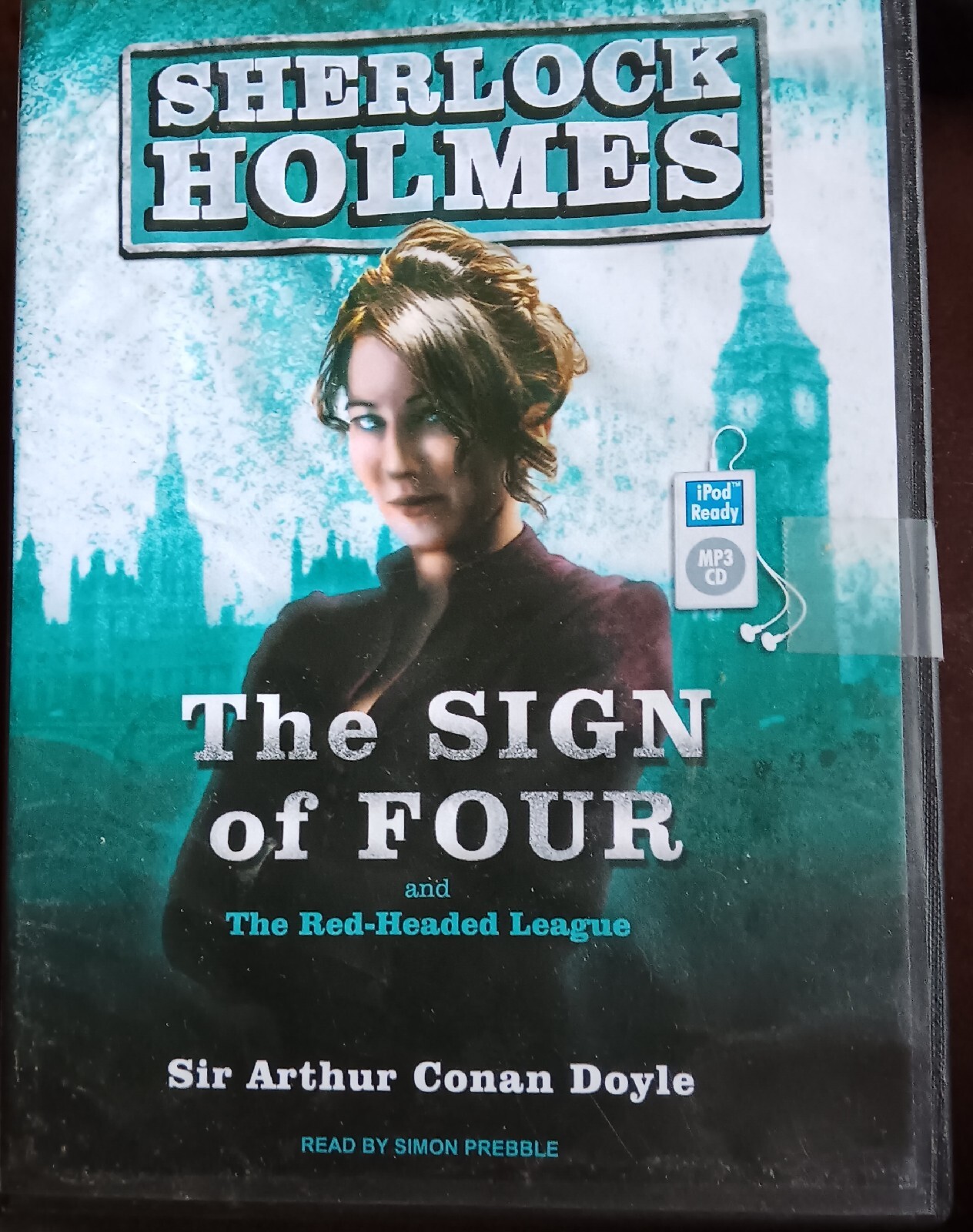 The Sign Of The Four Sir Arthur Conan Doyle Unabridged Audio MP3 VG, Bx 16