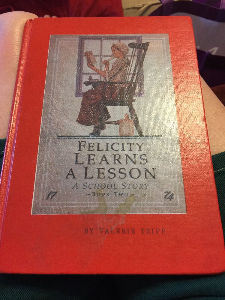 American Girl Felicity Learns A Lesson Valerie Tripp 1st Edition 1991