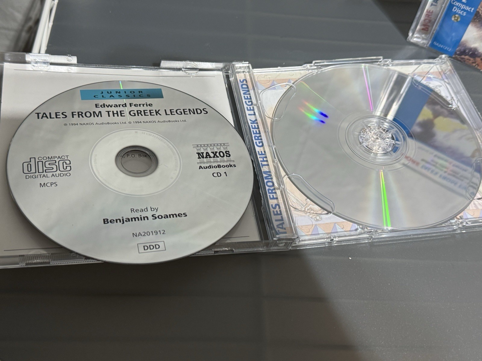 Tales From the Greek Legends by Edward Ferrie Benjamin Siamese Audiobook CD Lot