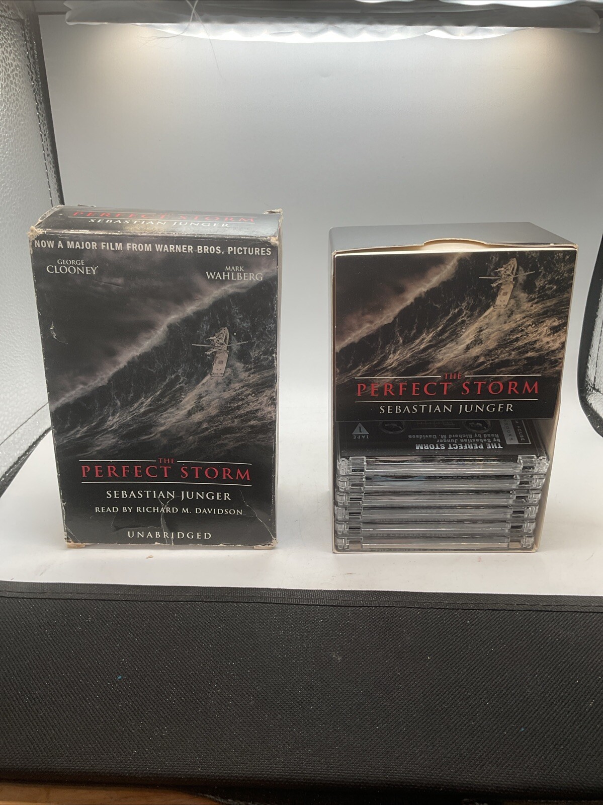 The Perfect Storm — Sebastian Junger — Cassette Audiobook — Unabridged