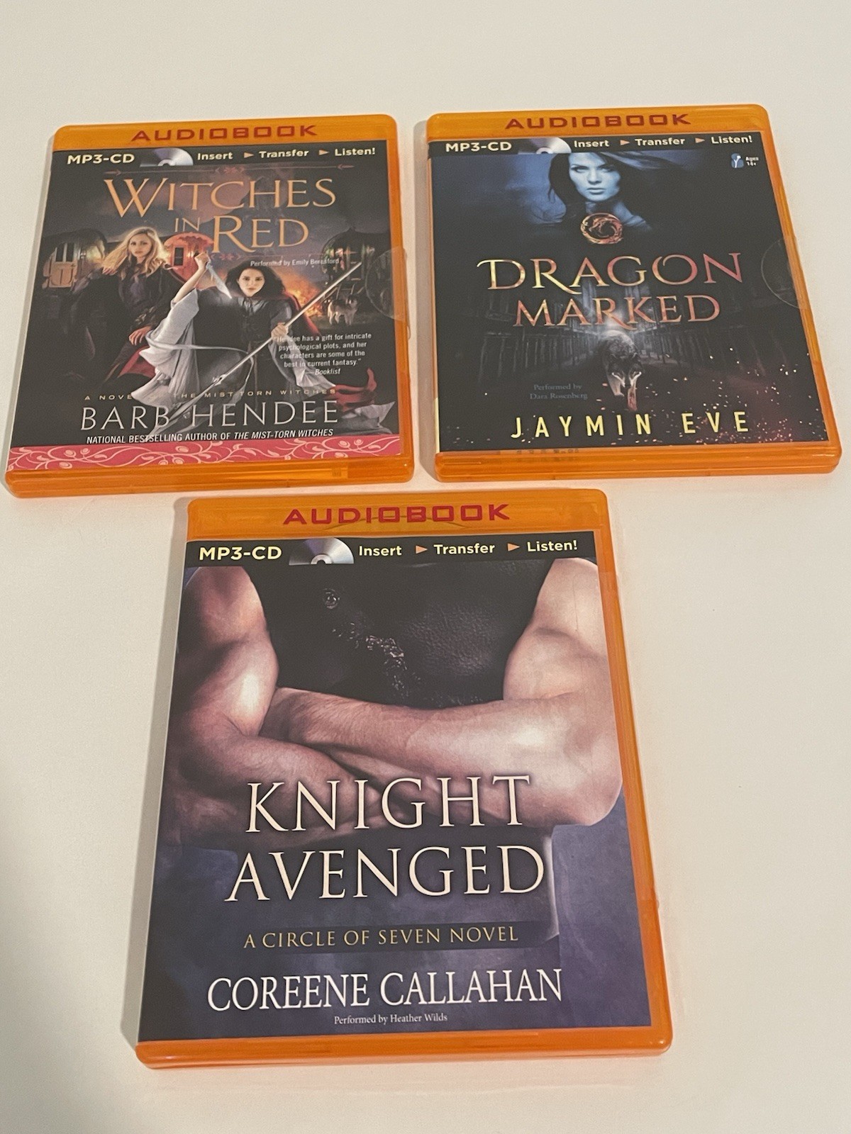 Lot of 3 MP3 CD Audio Books, New.