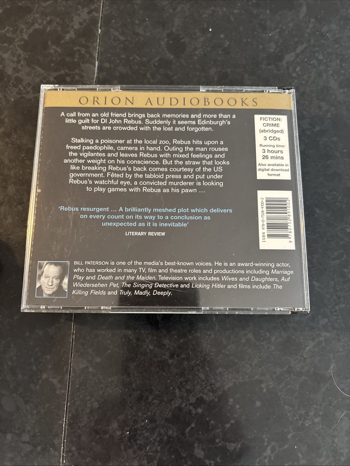 Ian Rankin Black & Blue, Dead Souls Audio Books — Orion Publishing