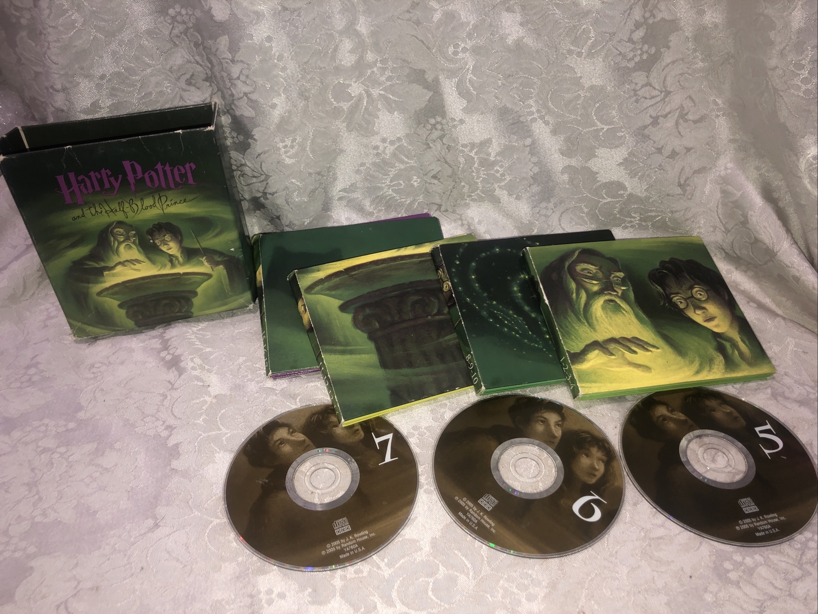 Harry Potter and the Half-Blood Prince Audiobook (CD) Told by Jim Dale Complete
