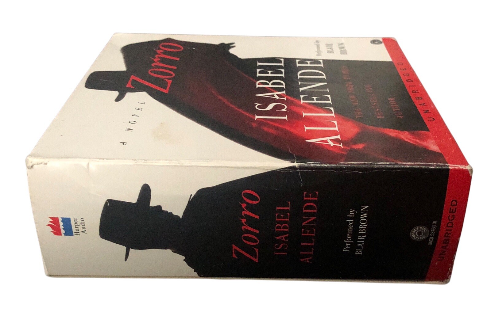 Zorro by Isabel Allende 2005 Harper Collins (Unabridged, 13Compact Disc) 15 hrs
