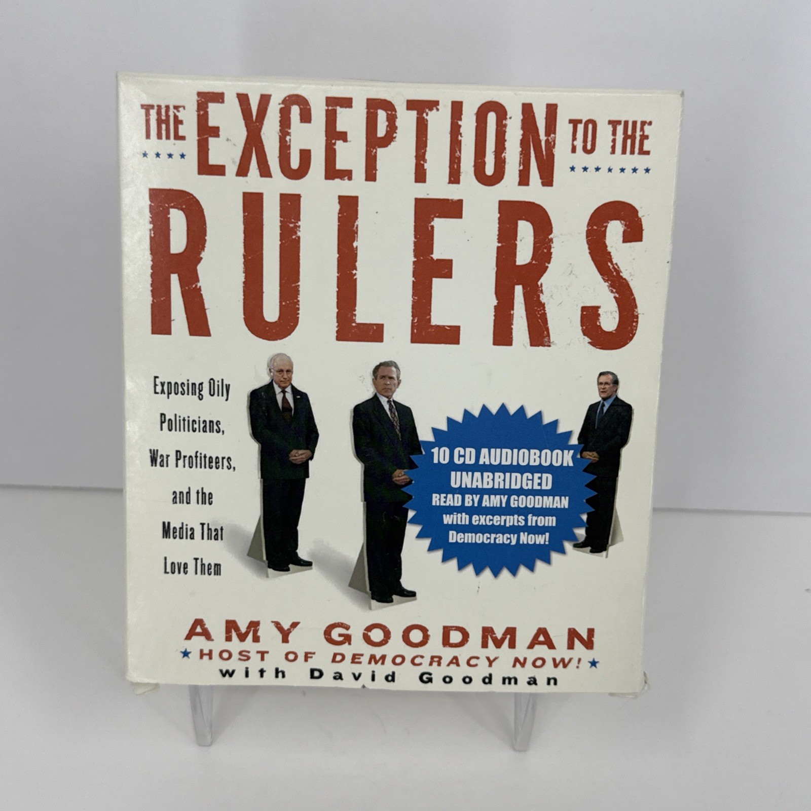 The Exception to the Rulers By Amy Goodman (Audiobook, 10 CDs Unabridged)