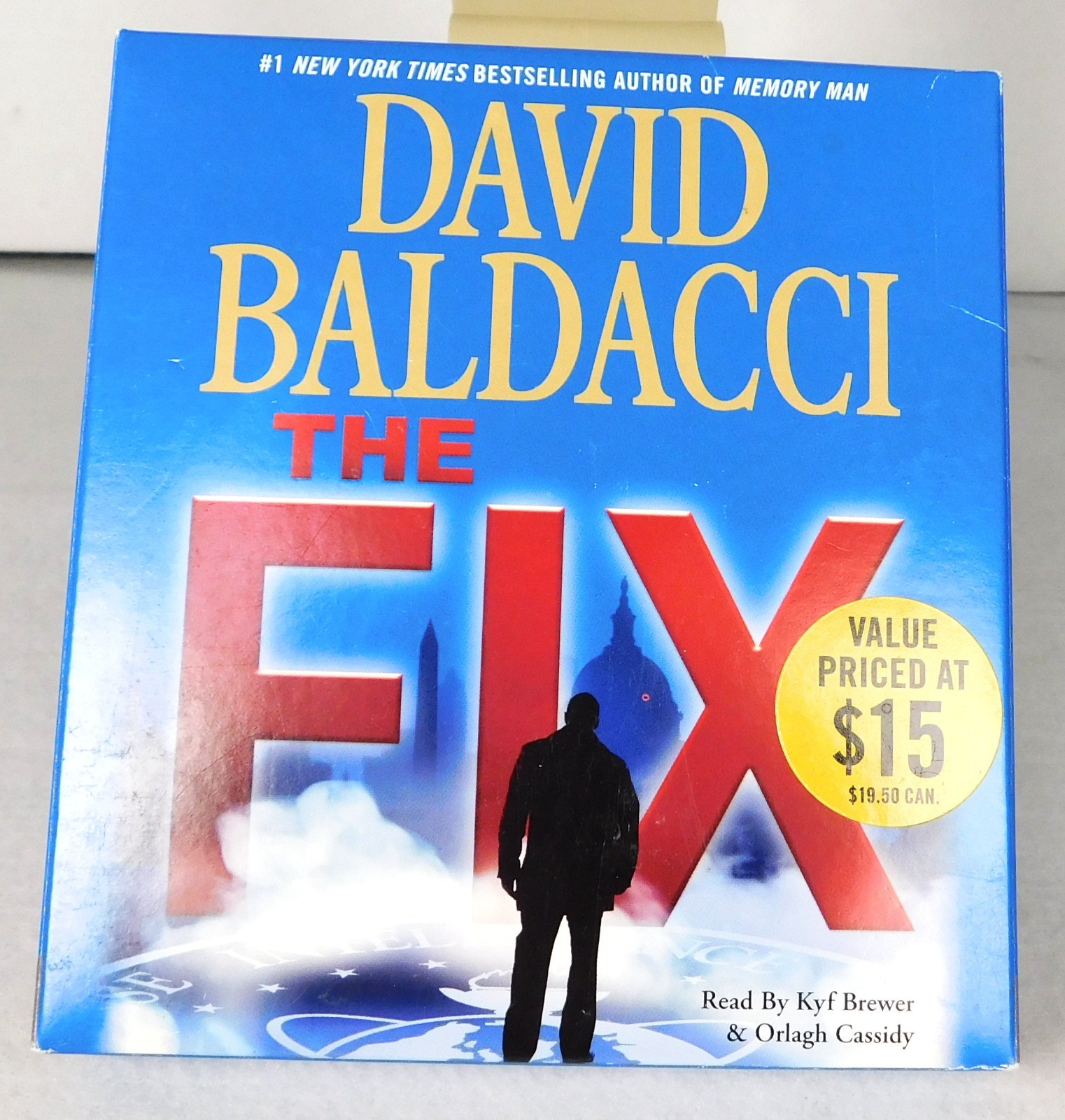 The Fix by David Baldacci 2017 Audiobook 7CDs/8Hrs/Detective Amos Decker