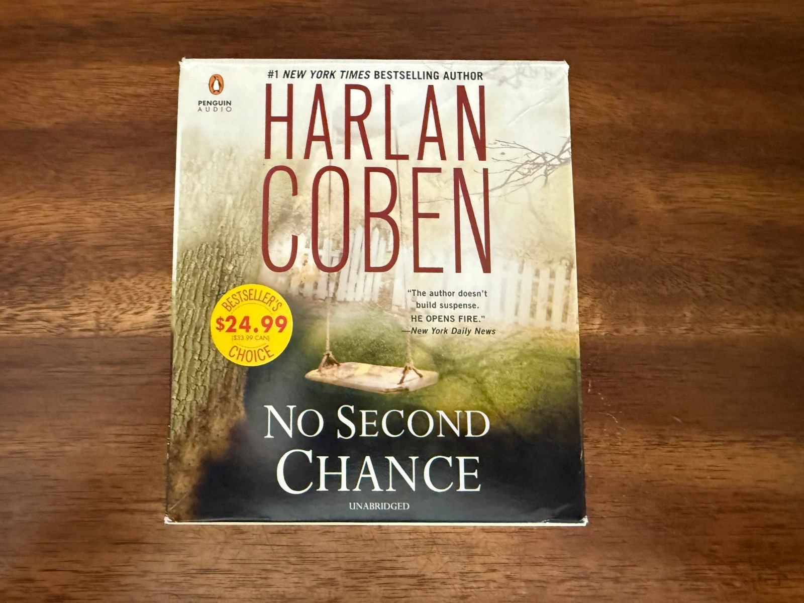 No Second Chance by Harlan Coben (2016, Compact Disc, Unabridged edition)