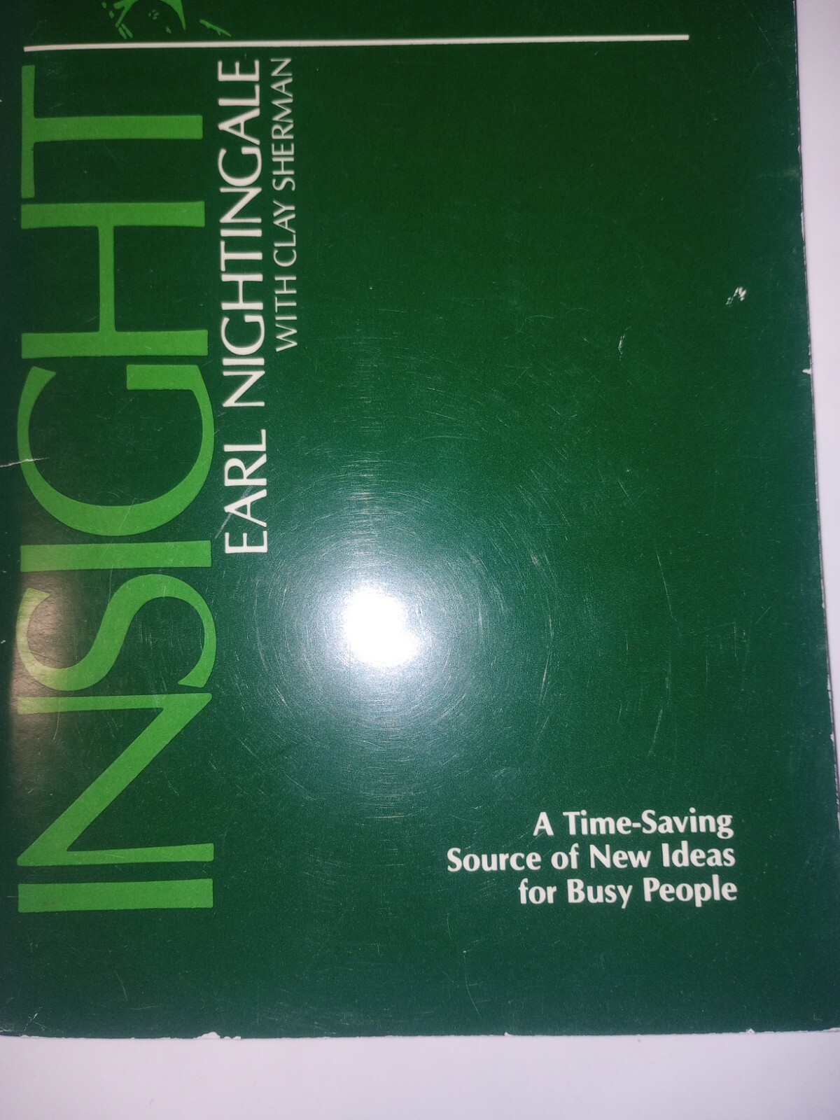 INSIGHT Earl Nightingale with Clay Sherman 1983 Paperback R2