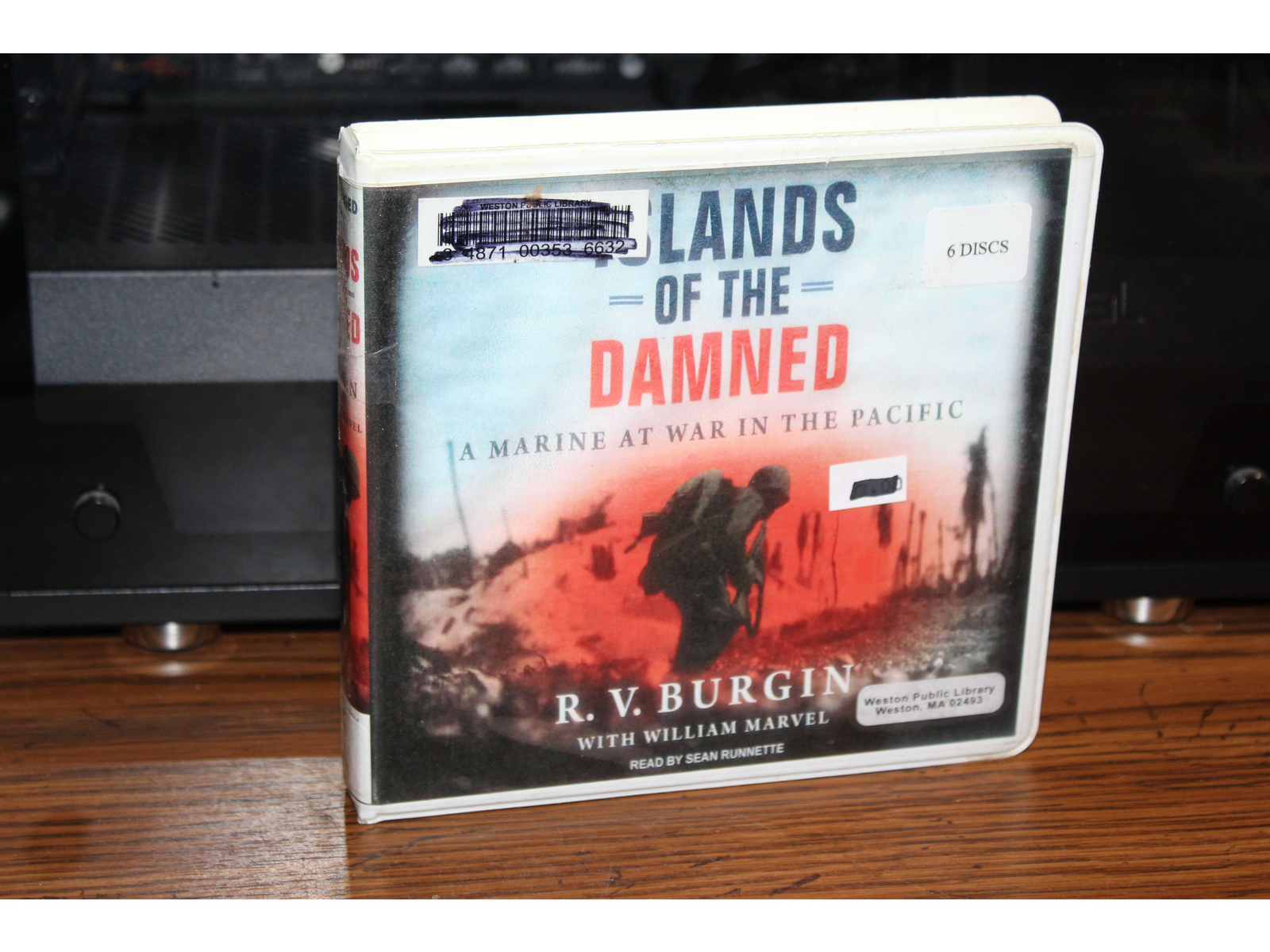 Islands of the Damned : A Marine at War in the Pacific — Marvel & Burgin 2010 CD