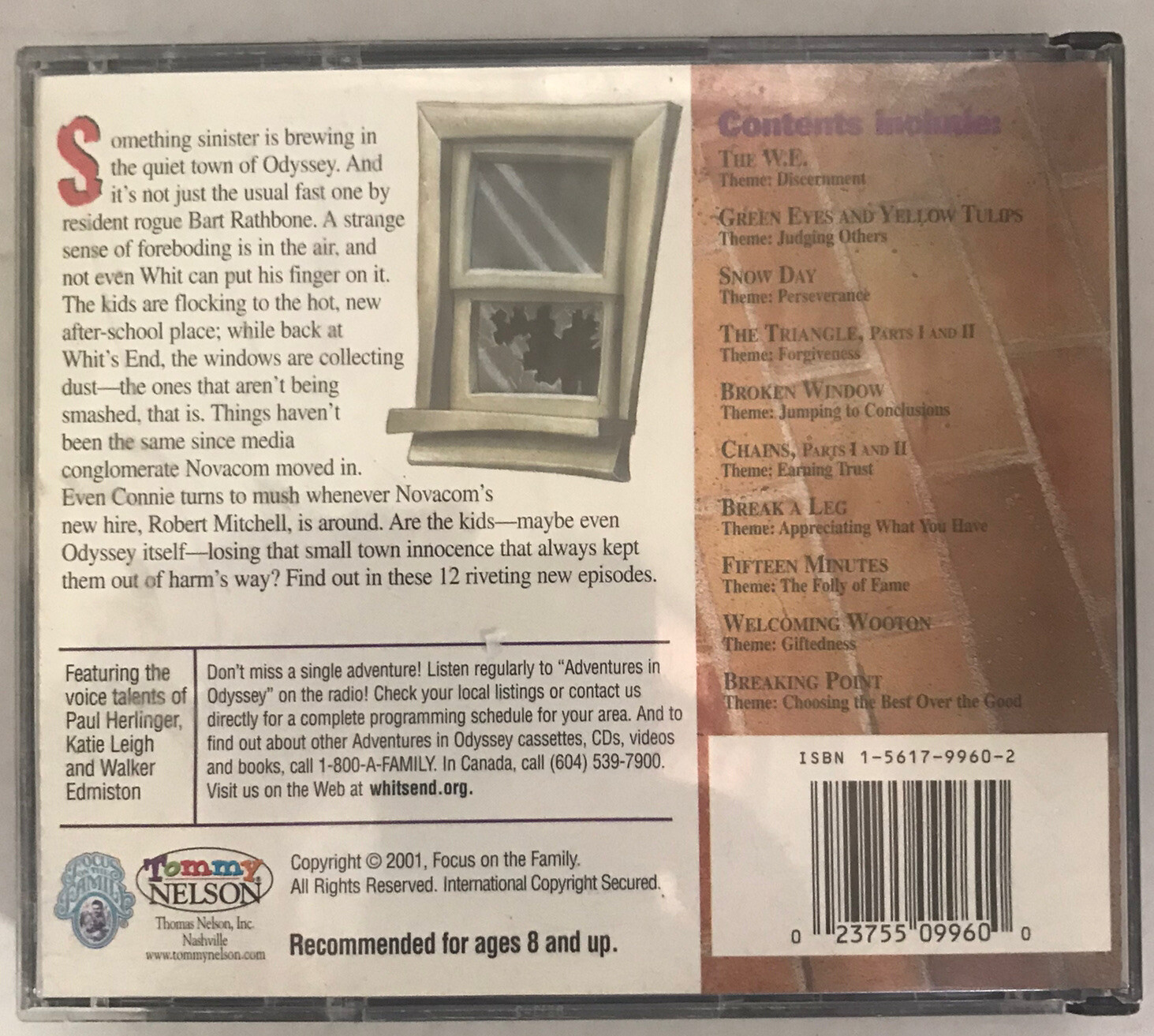 Adventures in Odyssey Audio Series Vol 36, «Danger Signals» (4 CD. 2001)