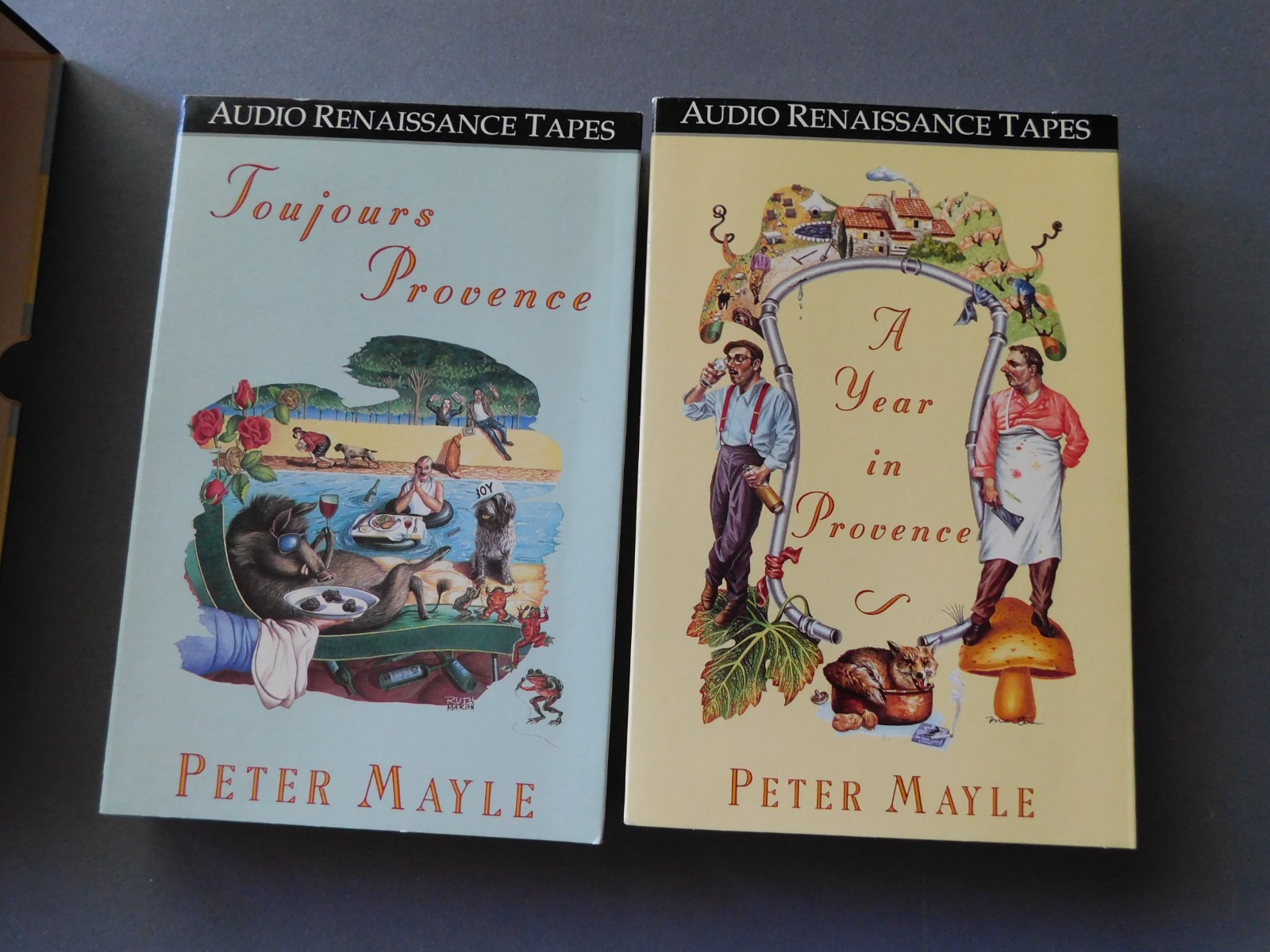 Peter Mayles’s Provence: Year In & Toujours — Audio book on 4 cassette tapes