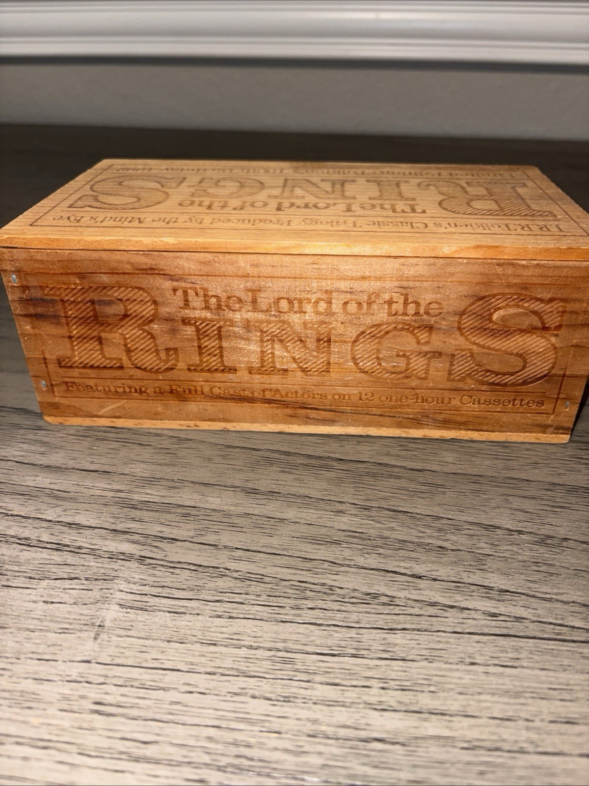 The Lord of the Rings by J. R. R. Tolkien 12 Audio Cassette tapes