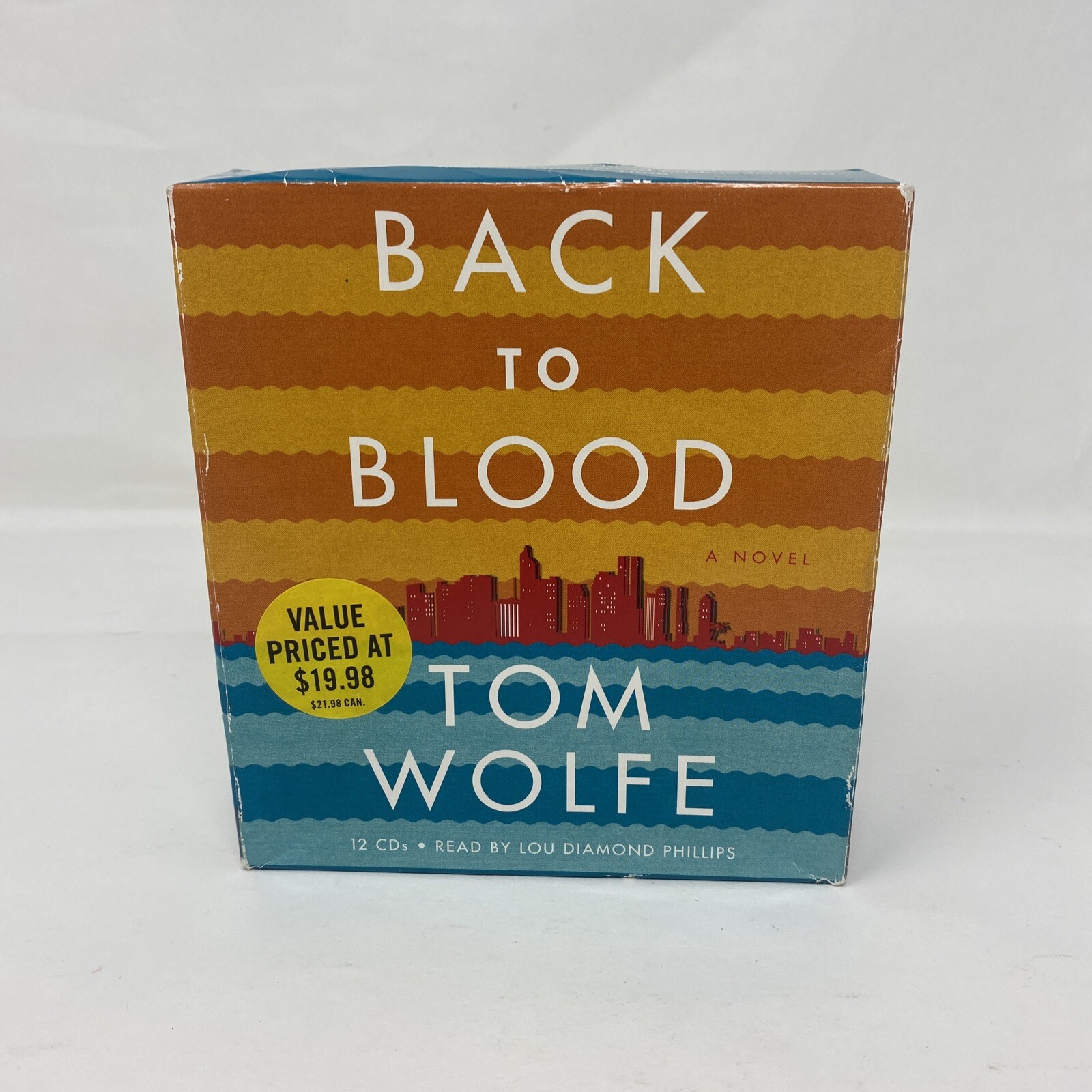 Back to Blood by Tom Wolfe (2012, 12 CDs, Abridged Edition) Audiobook