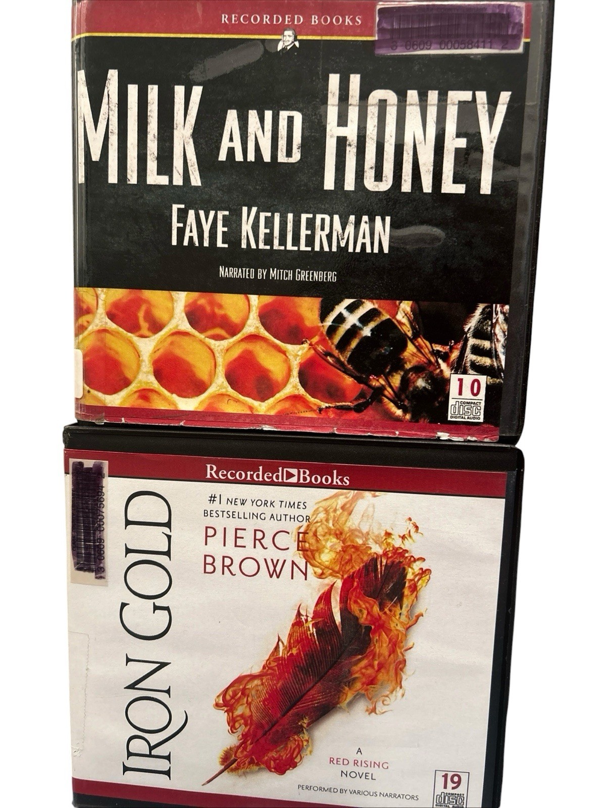 Audio Book Lot Of 4 Novels Brown, Kellerman, Davidson, Cleverly