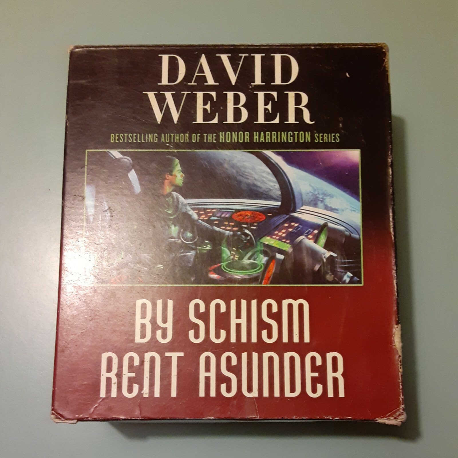 By Schism Rent Asunder by David Weber (2008, Audio CD, Unabridged edition) Bx 22