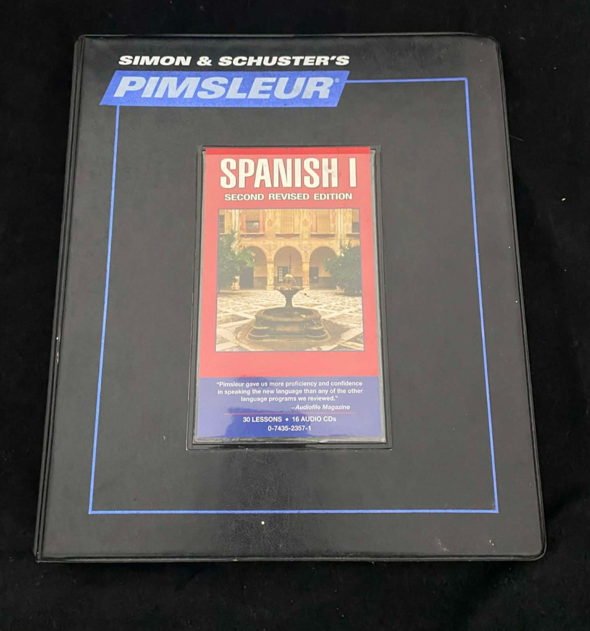 Simon Schuster’s Pimsleur Spanish I Second Revised Edition 16 CD Set 30 Lessons