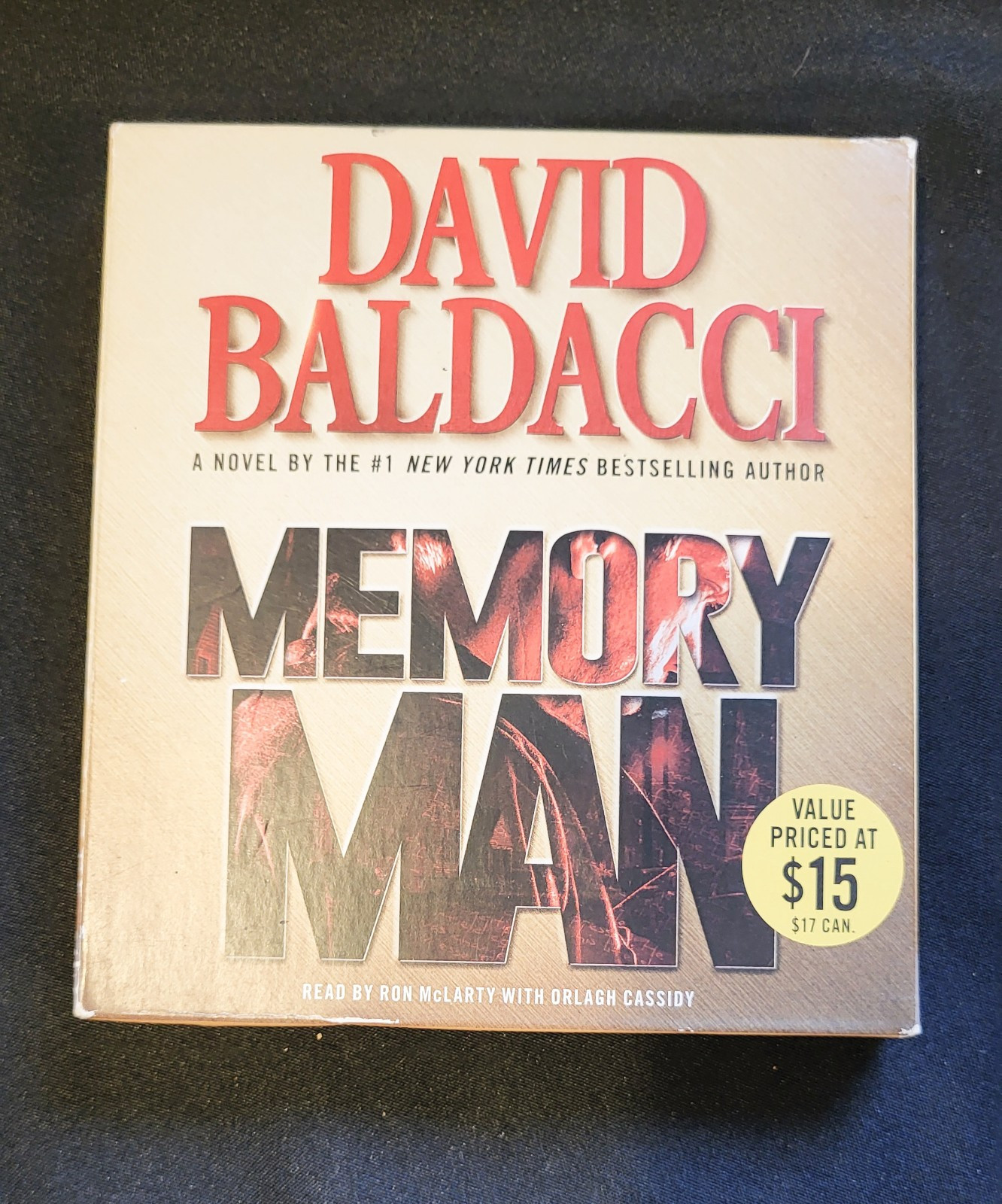 Memory Man by David Baldacci 2016 Audio Book
