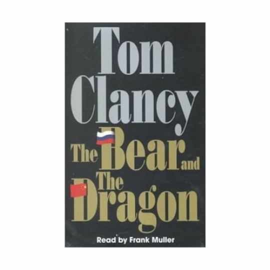 The Bear and the Dragon — Audio Cassette, by Clancy Tom — Acceptable n