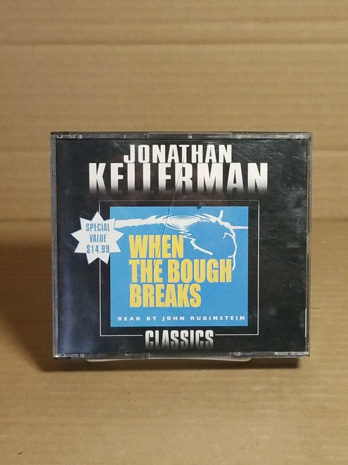 When the Bough Breaks — Jonathan Kellerman Read By John Rubinstein 1988 3 CD Set