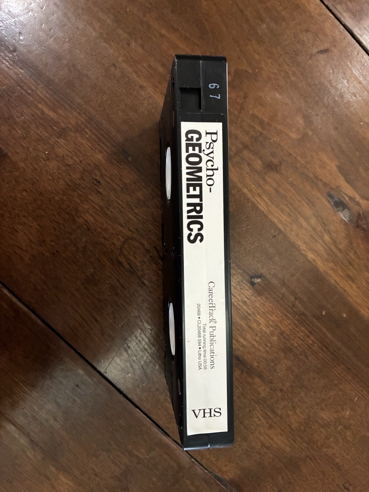 Career track «Psycho-Geometrics» Videocassette Seminar