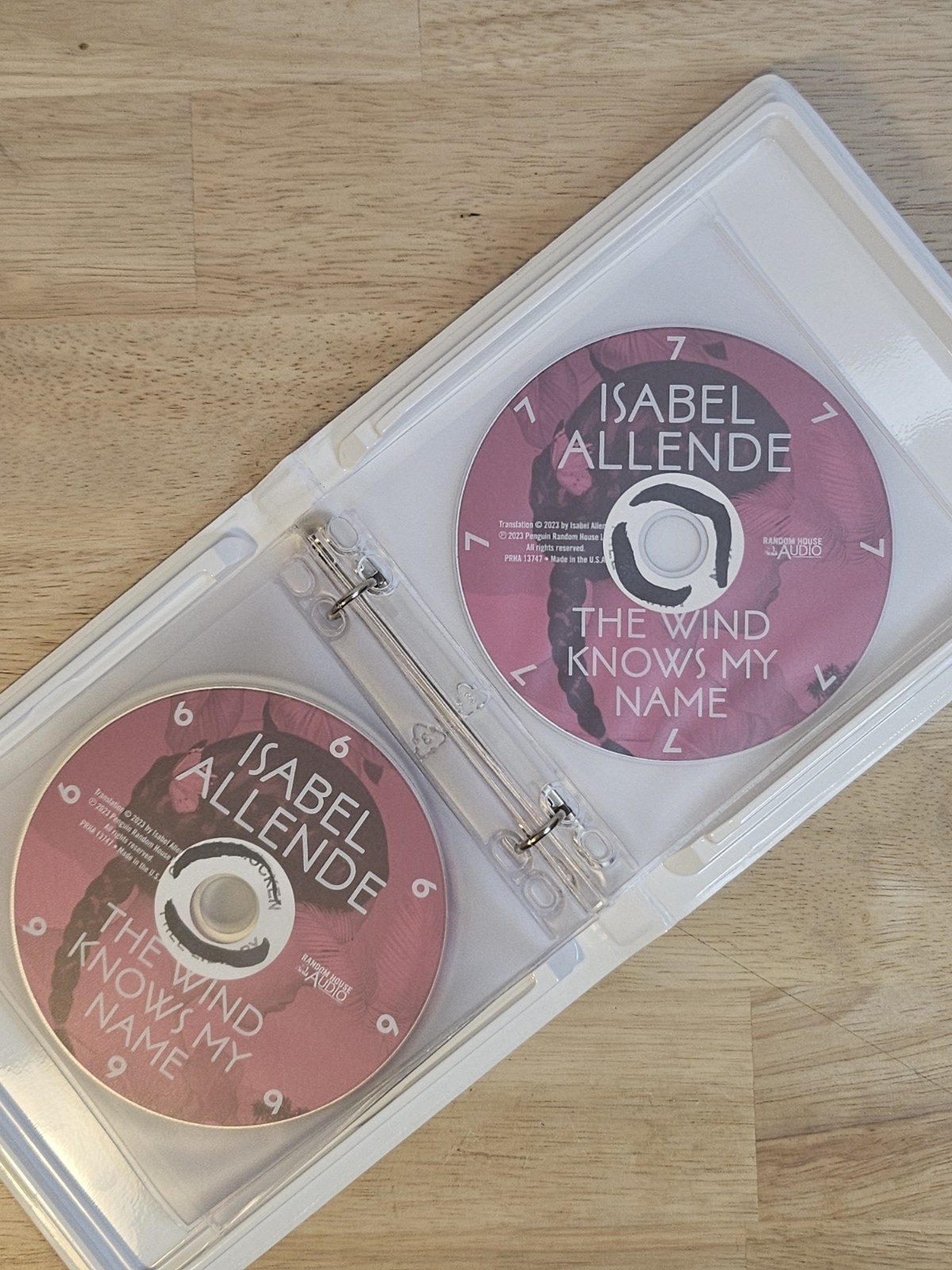 The Wind Knows My Name Isabel Allende Audiobook CD 2023 Historical Fiction