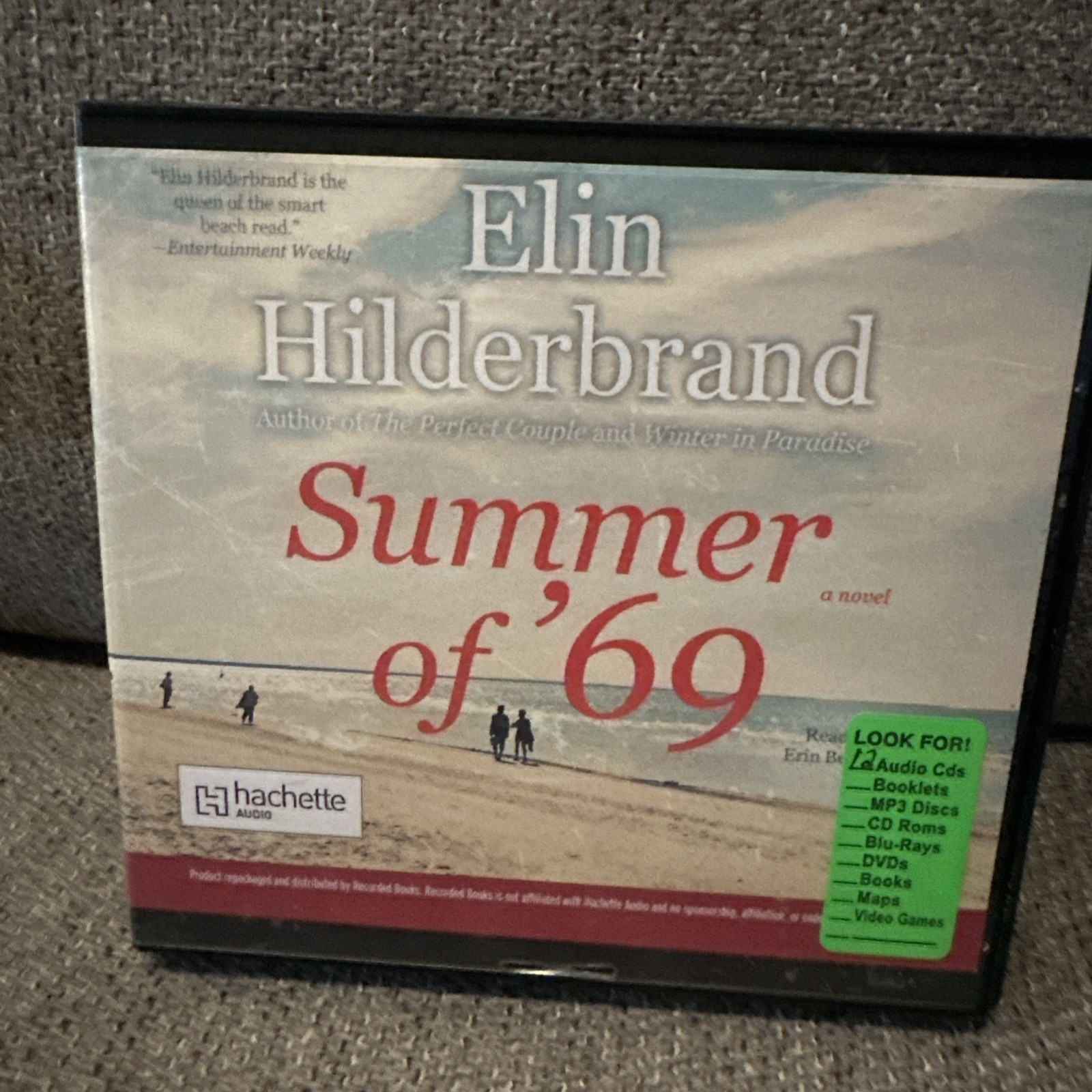 Summer Of ’69 by Elin Hilderbrand 2019 CD Audiobook Unabridged 12 CDs