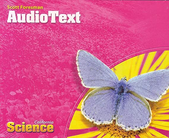 California Science AudioText AUDIO BOOK CD Scott Foresman narrative ESL auditory