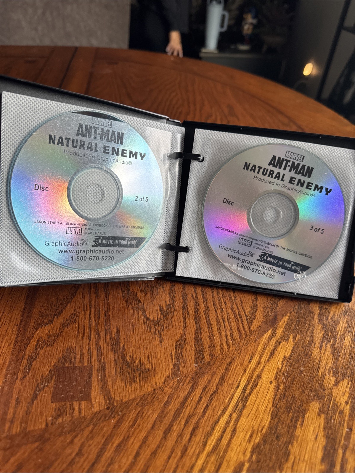 Ant-Man : MARVEL: Natural Enemy by Jason Starr (2015, Compact Disc)