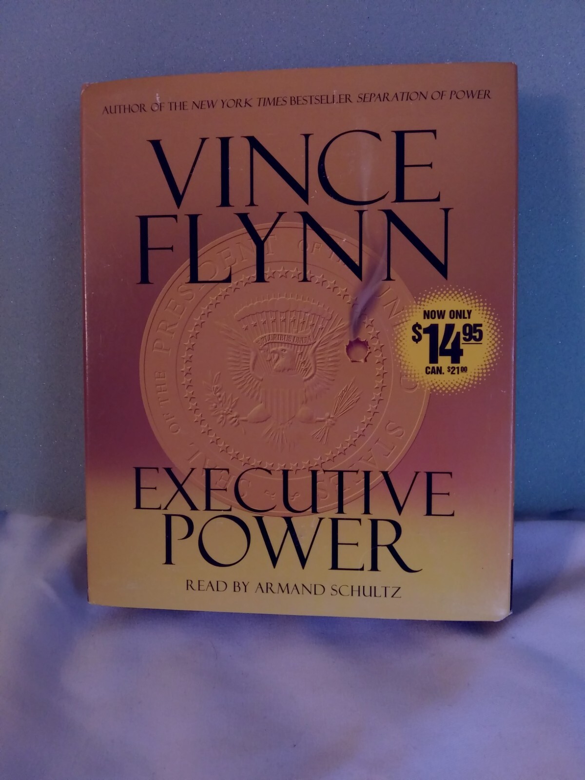 EXECUTIVE POWER by VINCE FLYNN 5 CD Audiobook