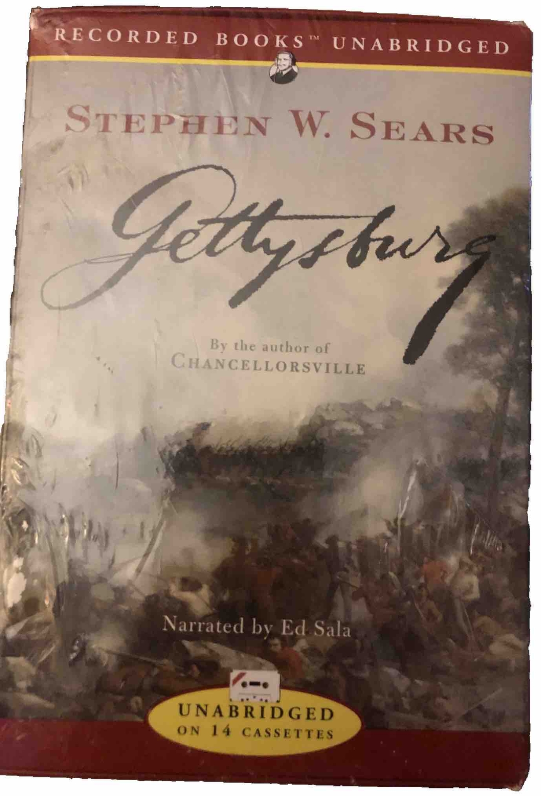 Gettysburg By Stephen W. Sear (Audiobook, 14 Cassettes, Narrated by Ed Sala)