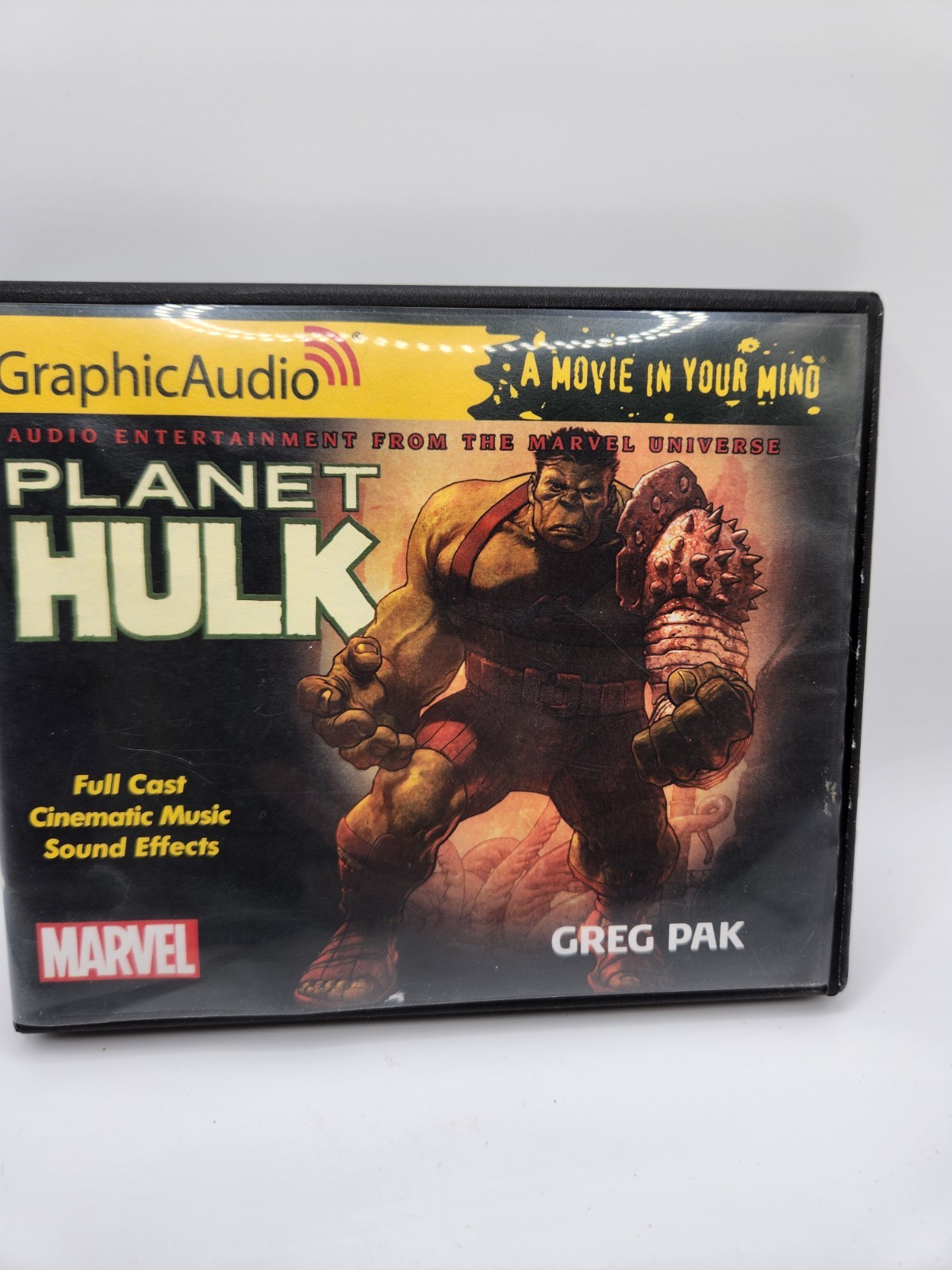 Marvel Comic GraphicAudio Planet Hulk — Greg Pak — 5 CD’s 6 hrs