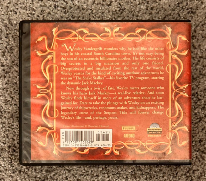 The Serpent Tide by K. L. Fogg — Audiobook on CD (Serpent Tide Series, Book #1)
