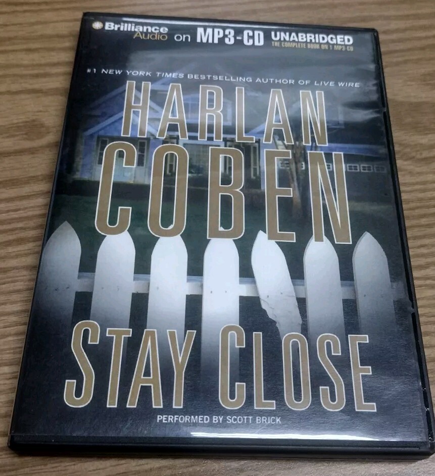 HARLAN COBEN-STAY CLOSE AUDIO BOOK UNABRIDGED MP3-CD