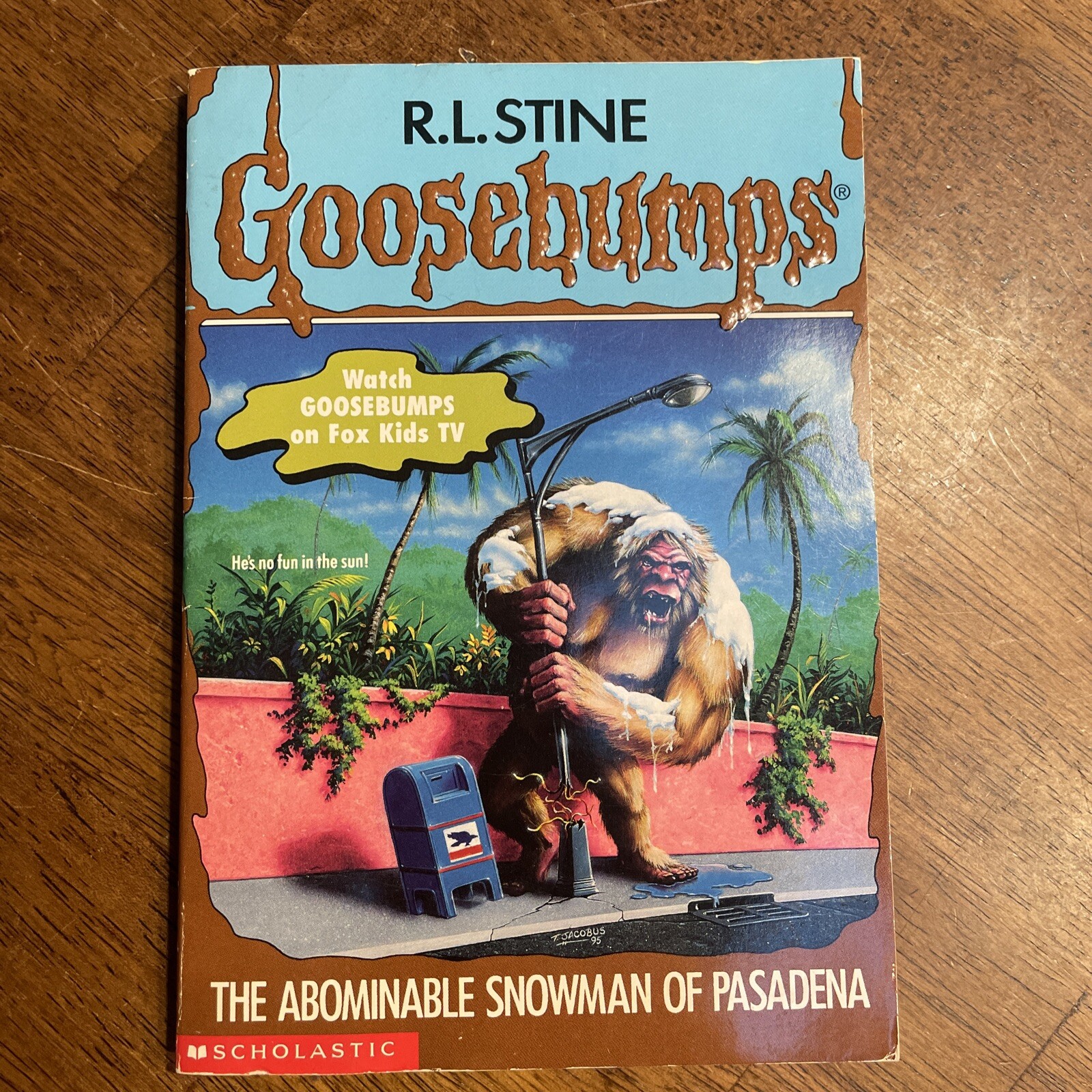 Goosebumps #38: The Abominable Snowman of Pasadena : 1st PRINTING : VERY GOOD+