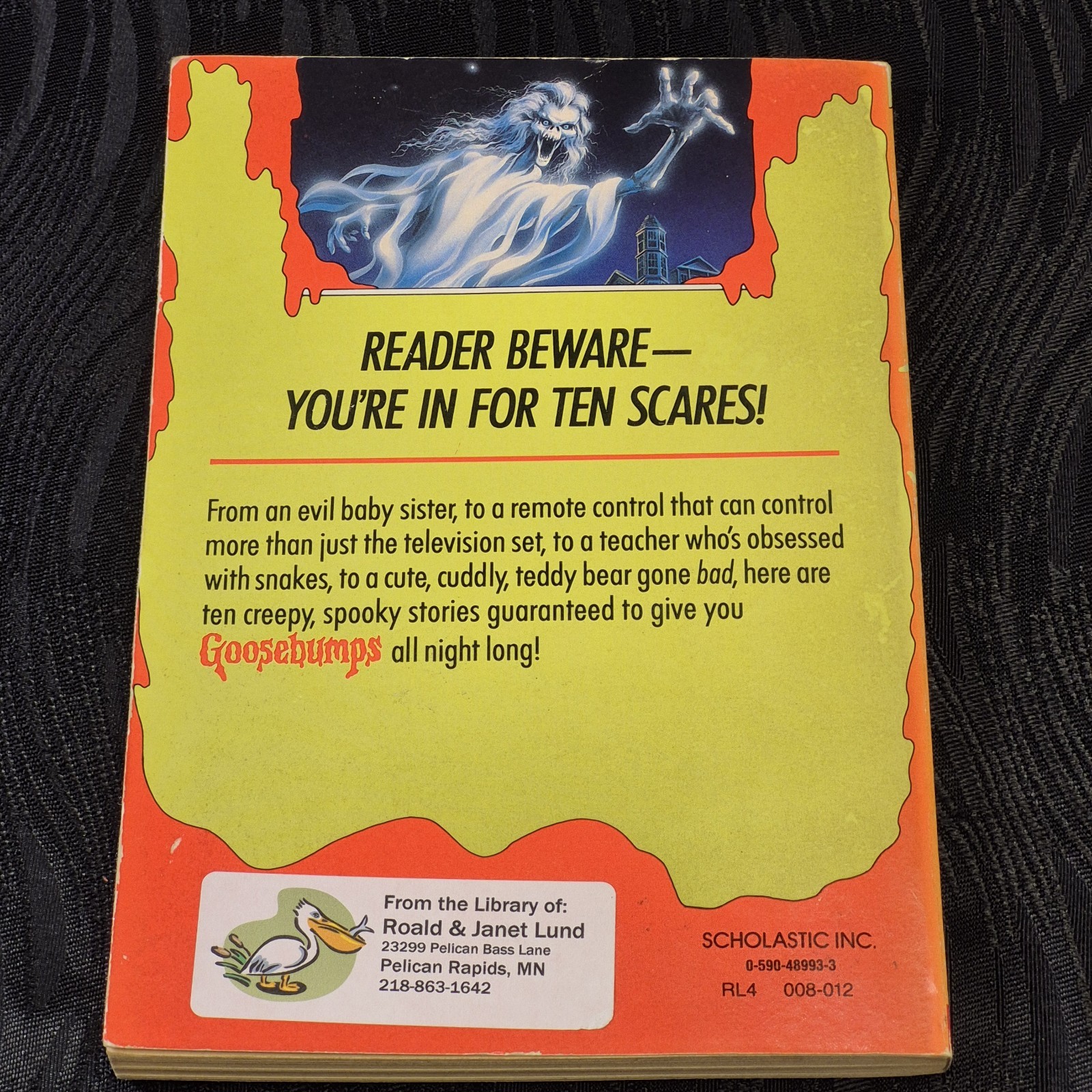 Tales to Give You Goosebumps Special Edition #1 and #2 R.L. Stine Books 1990s