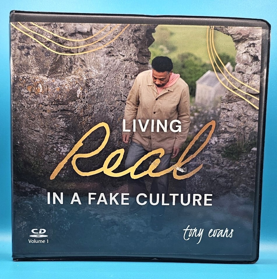 Living Real in a Fake Culture Volume 1 by Dr. Tony Evans AudioBook on 4 CD Discs