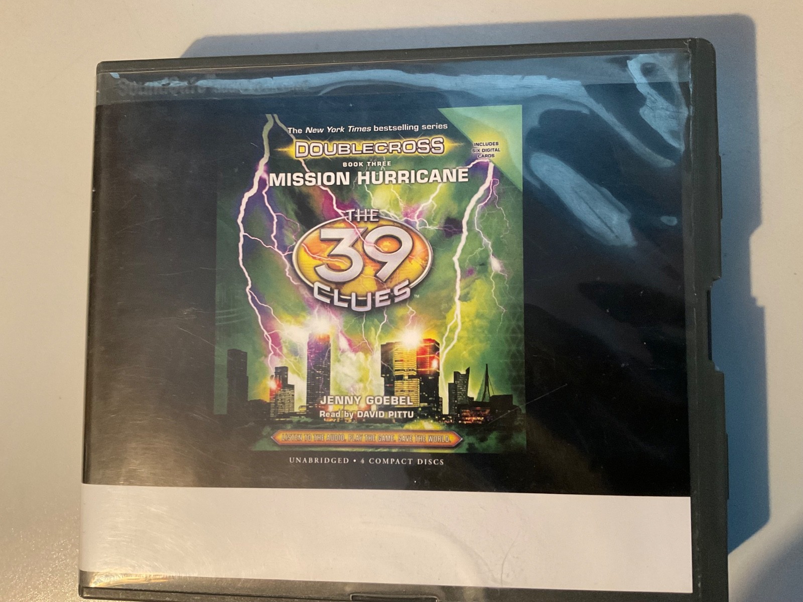 DOUBLE SROSS, BK 3, ,ISSION HIRRICANE THE 39 CLUES,audio book
