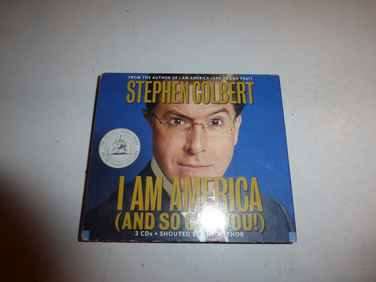 I am America (and So Can You!) [Audio] by Stephen Colbert. CD 168