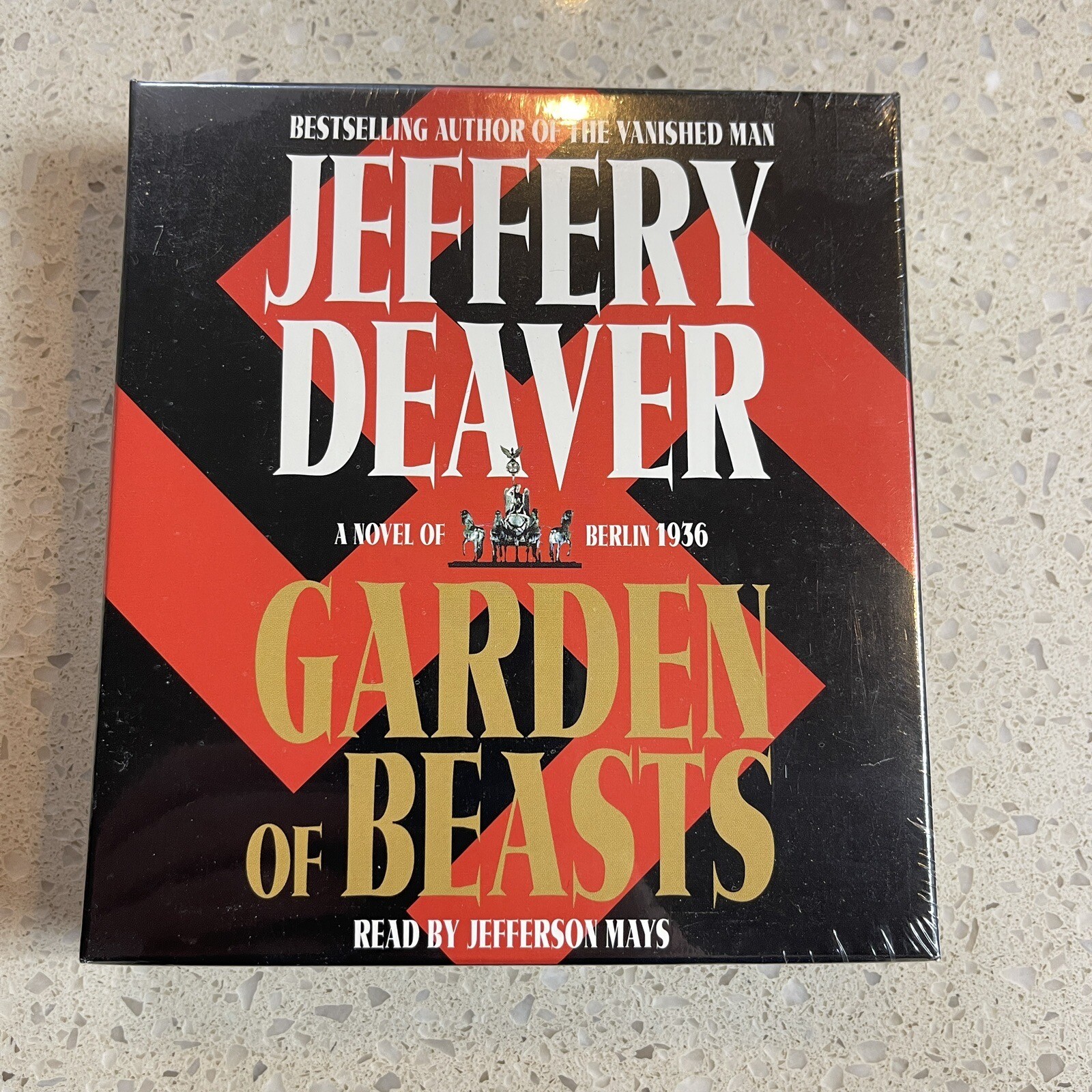 Jeffrey Deaver — Garden of Beasts — 5 CD Audio Book Set — New Sealed — S3