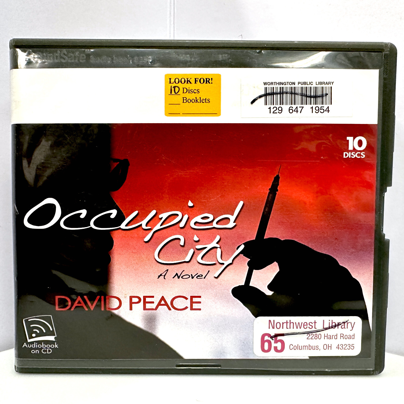OCCUPIED CITY by David Peace [Tokyo Trilogy #2]: Post-War Japan, UNABR on 10 CDs