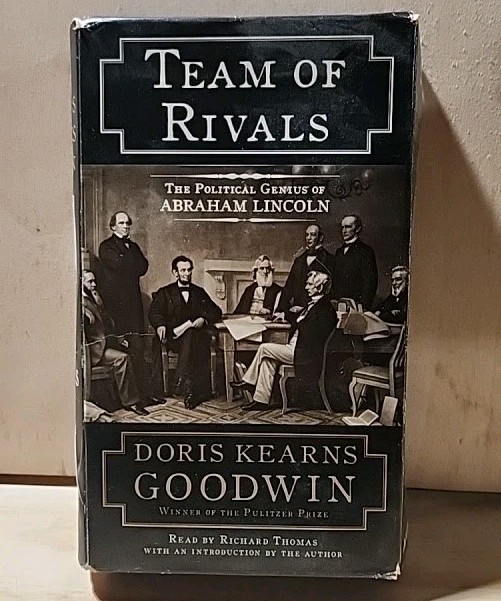 Team of Rivals Abraham Lincoln Doris Kearns Goodwin 6 Cassettes Audiobook 2005