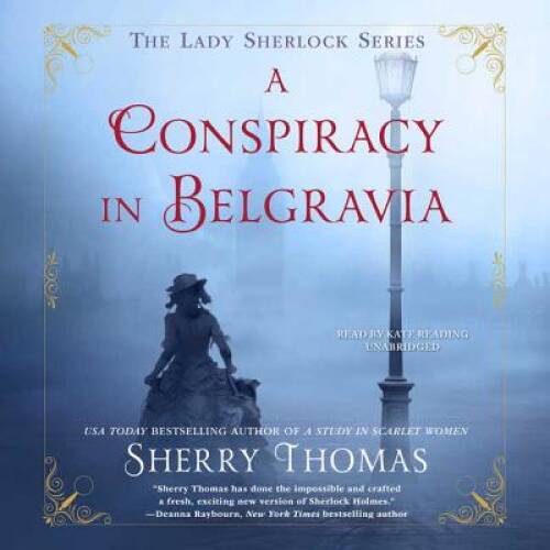 A Conspiracy in Belgravia (Lady Sherlock Series, Book 2) — MP3 CD — VERY GOOD