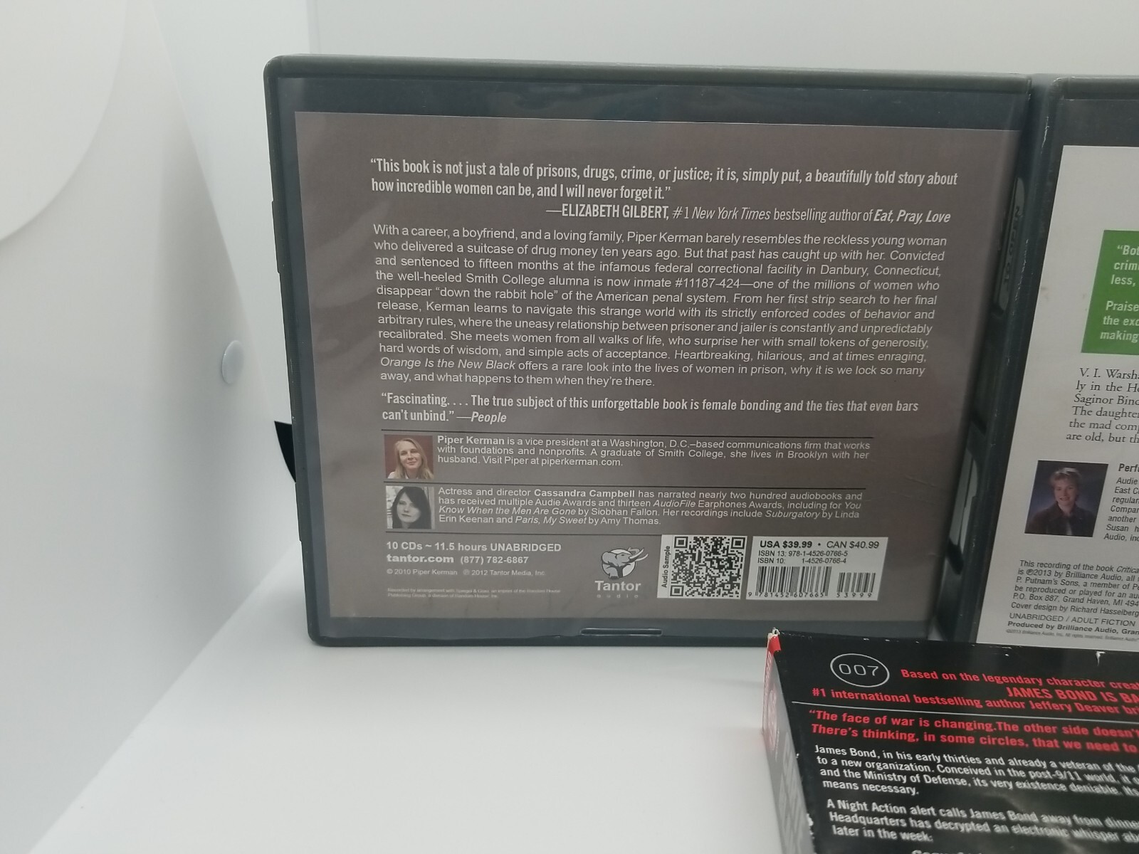 3 Audio Books — Critical Mass by Paretsky, Sara | Orange Is The NEW BLACK | 007