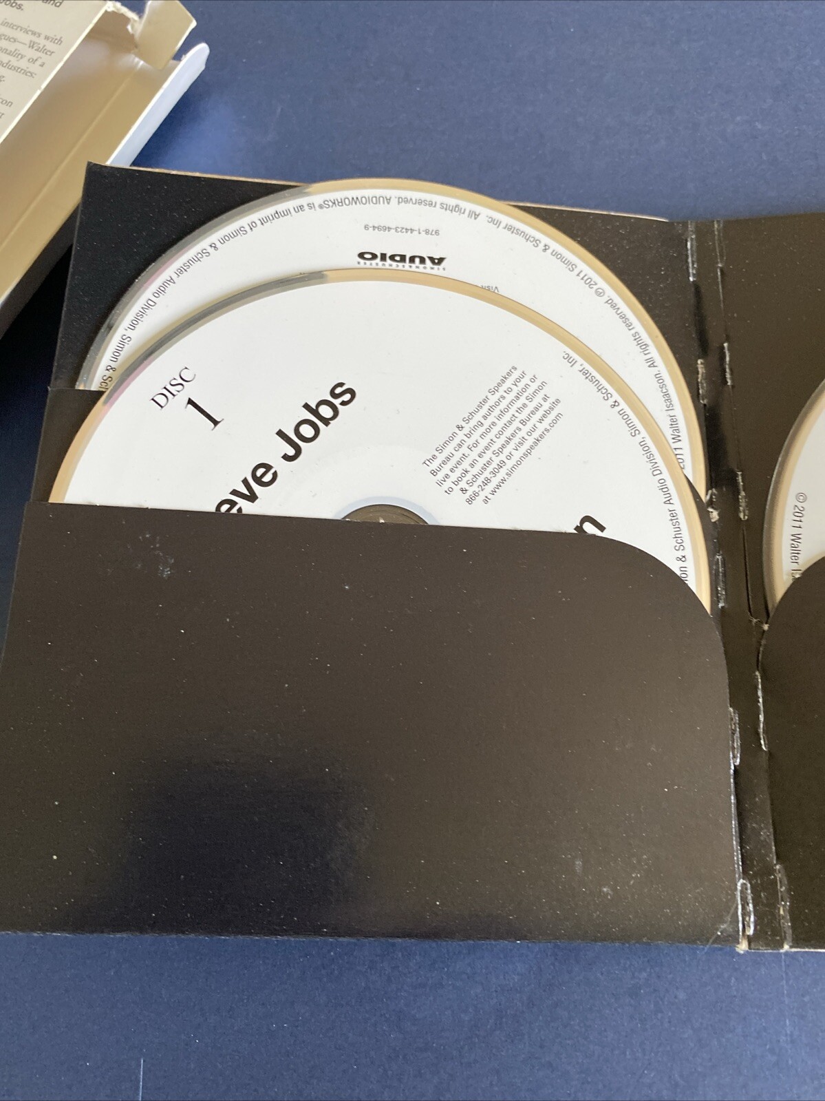 STEVE JOBS book on CD 7 Disc Set