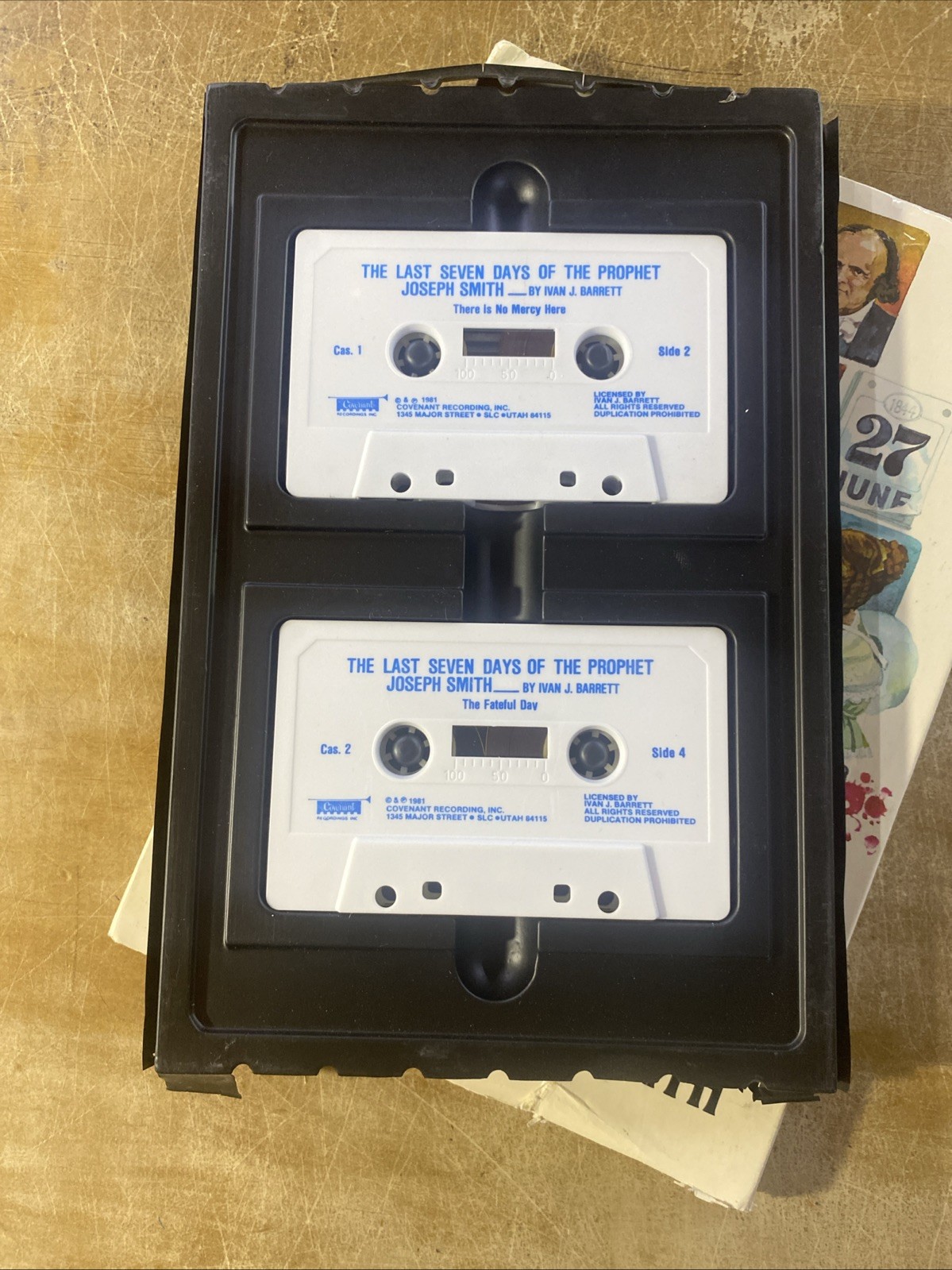 The Last Seven Days Of The Prophet Joseph Smith Audio Cassette Tape SCARCE!