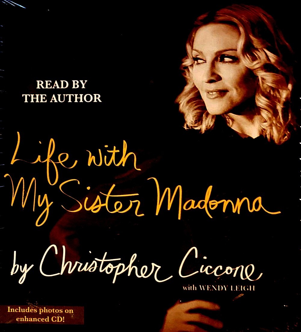 Life with My Sister Madonna by Christopher Ciccone [NEW CD] (SEALED)