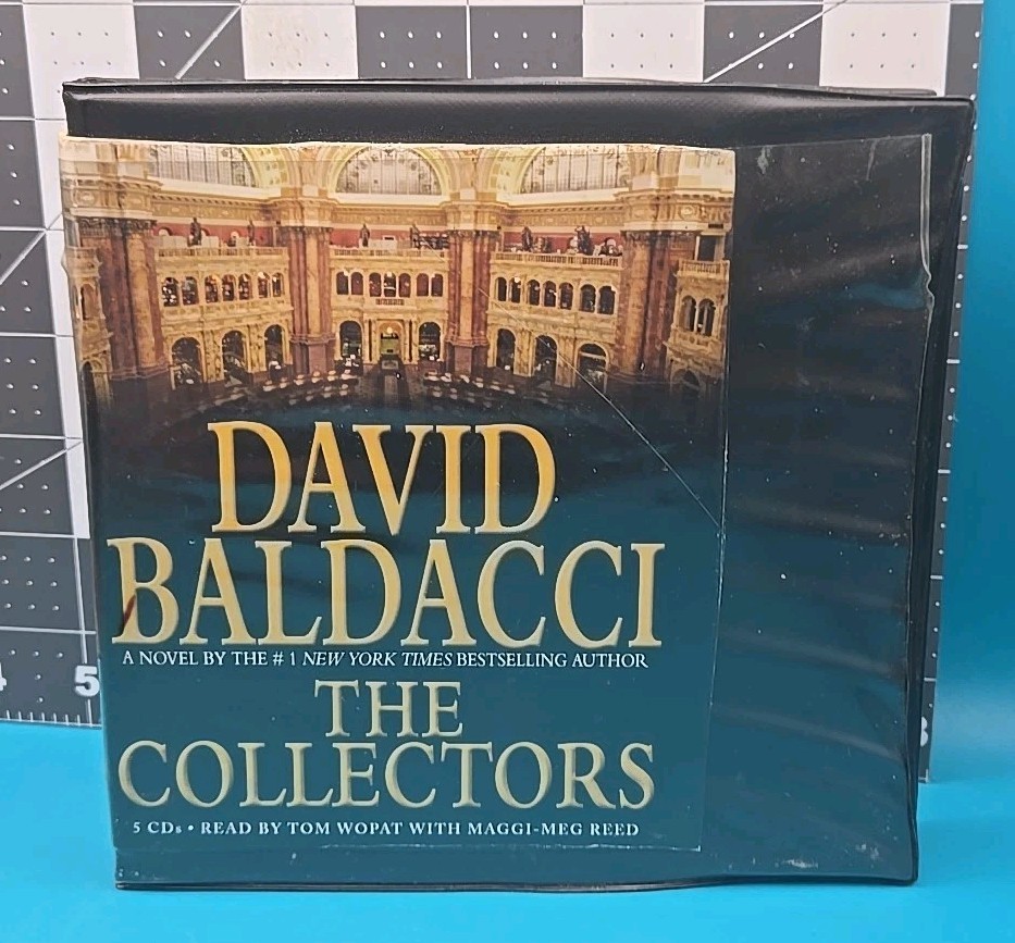 The Collectors — Audio 5 CD By David Baldacci- Ex Library