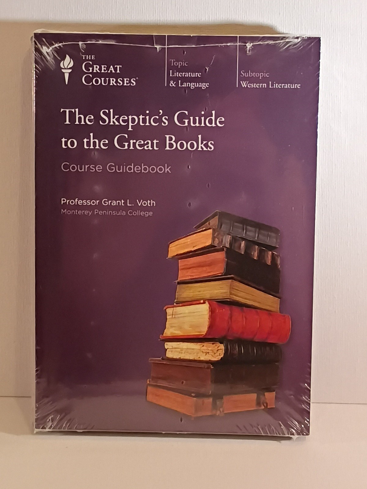 The Great Courses: Skeptic’s Guide to the Great Books — 6 Audio CD’s + Guidebook
